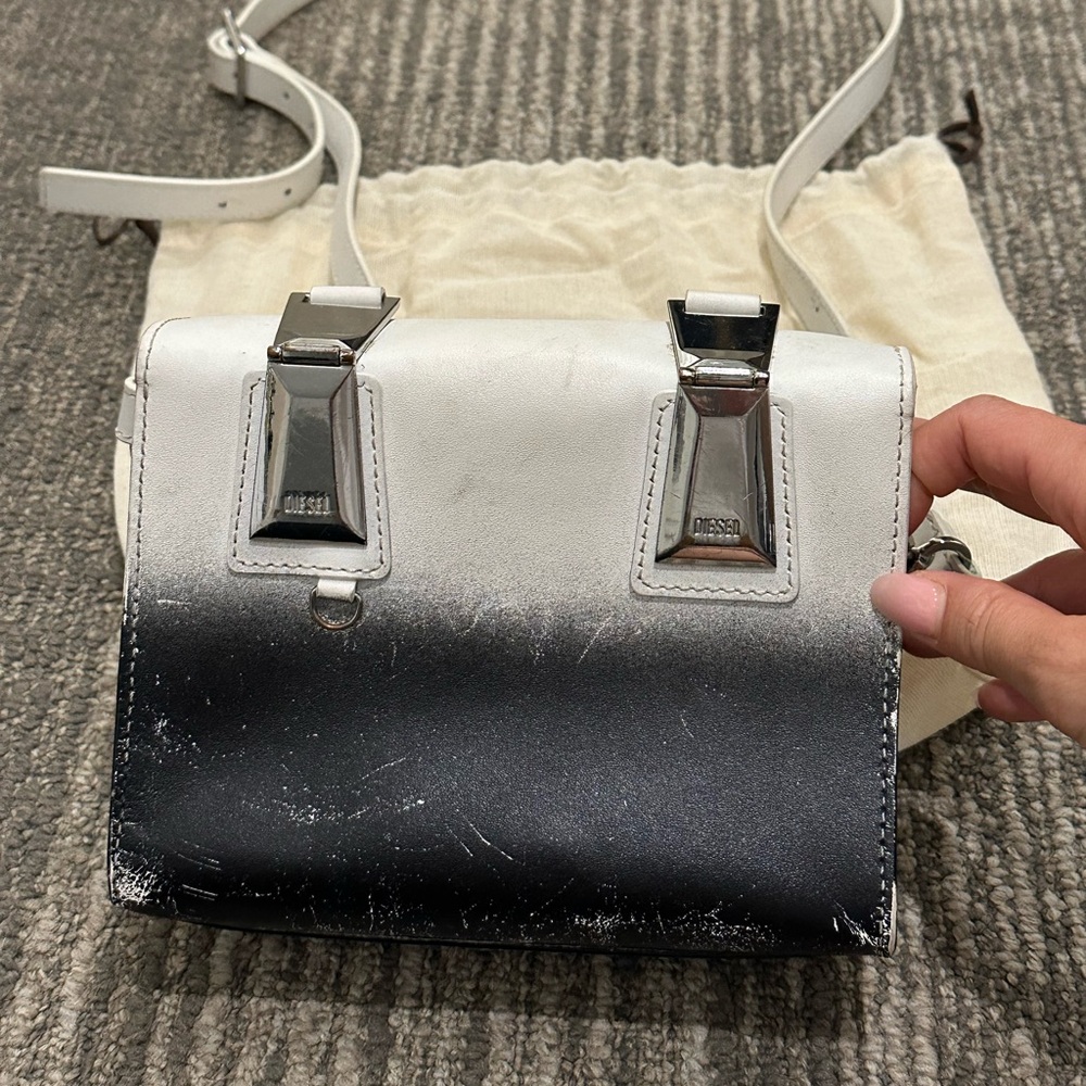 Diesel Distressed Shoulder Bag